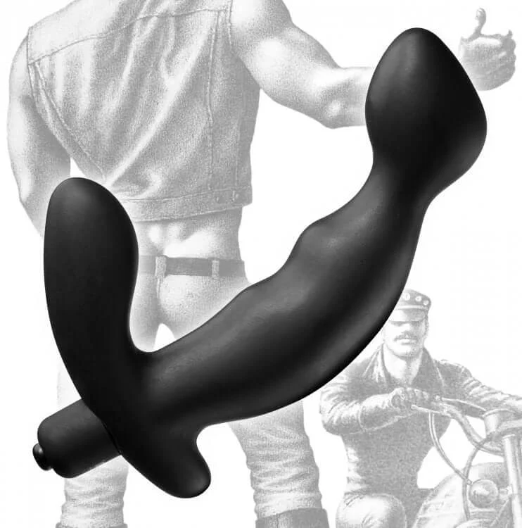 Experience Pleasure Beyond Boundaries with the Tom of Finland P-Spot Vibe in Black